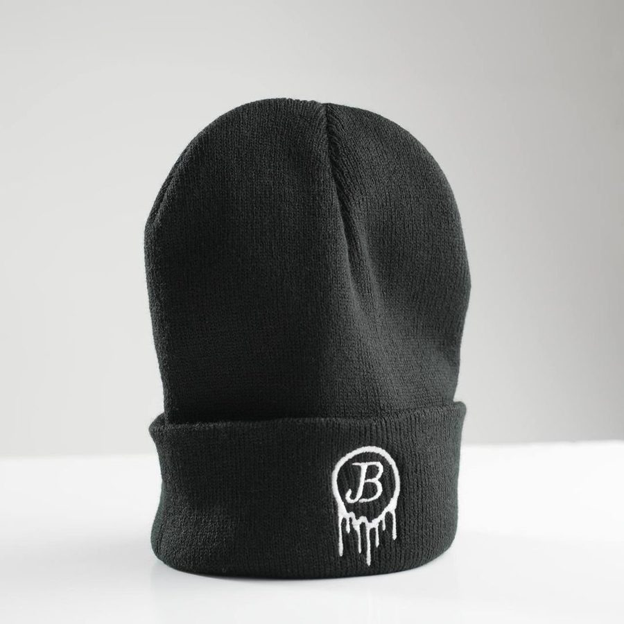 Signature Drip Beanie Black